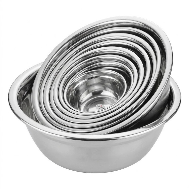 لگن آشپزخانه مدل استیل مجموعه 11 عددی